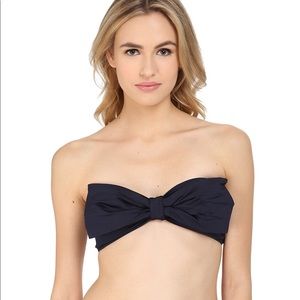 kate spade Swim - NWOT Kate Spade Georgica Bow front bandeau top kate spade Swim - NWOT Kate Spade Georgica Bow front bandeau top